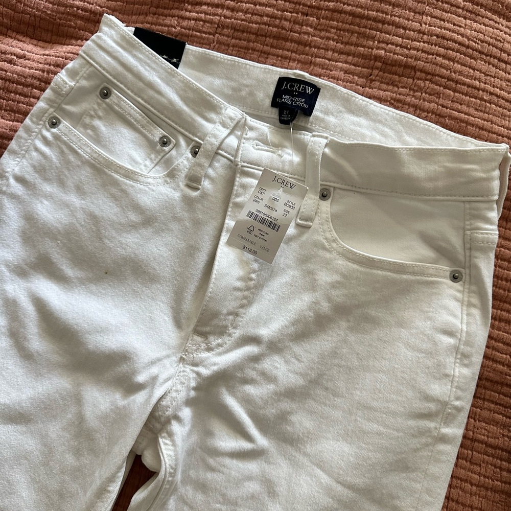 J. Crew cropped jeans